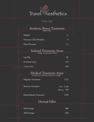 Link to: https://travelaesthetics.ca/df_media/W1siZiIsIjIwMjQvMDIvMDkvMTkvNDYvMDkvYmNjOGNjNzQtZGNmMC00MTcxLWJjMGEtMTRkN2U1NmVjYjhkL1RyYXZlbEFlc3RoZXRpY3NQcmljZUxpc3QucG5nIl1d/TravelAestheticsPriceList.png?sha=e1b11d5087d3e958